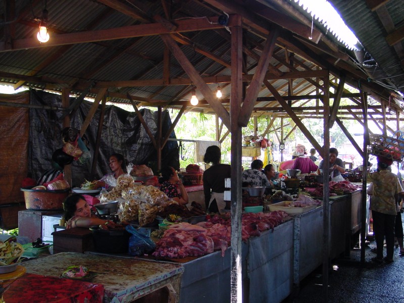 Denpasar Markt Pasar Badung 2.JPG - Photos of Bali, Indonesia in March 2001