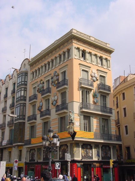 La Rambla - Schirmmacherhaus.JPG -                                