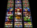Got. Kirche Stanta Maria del Mar - Glasfenster nah