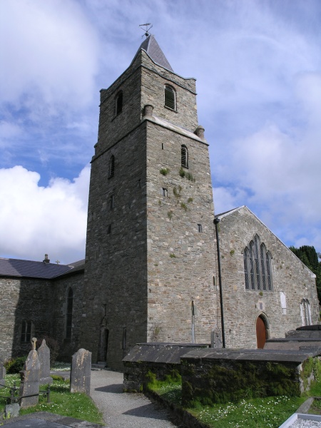 Beara Peninsula - Bantry - Kathedralenturm.JPG - Photos of Ireland, in June 2005