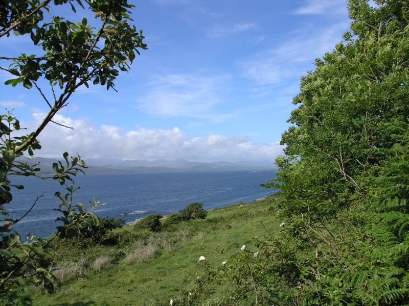 Beara Peninsula - Blick auf Kenmare River (oestlich).JPG - Photos of Ireland, in June 2005