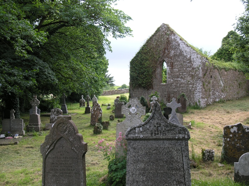 Lough Gur (Naehe) - Friedhof 5.JPG - Photos of Ireland, in June 2005