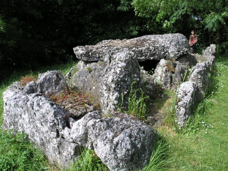 Lough Gur - Steingrab 2.JPG - Photos of Ireland, in June 2005