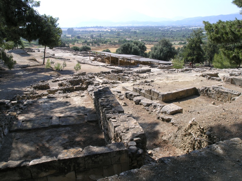 Agia Triada - Minoischer Palast von Festos 1.JPG - OLYMPUS DIGITAL CAMERA         