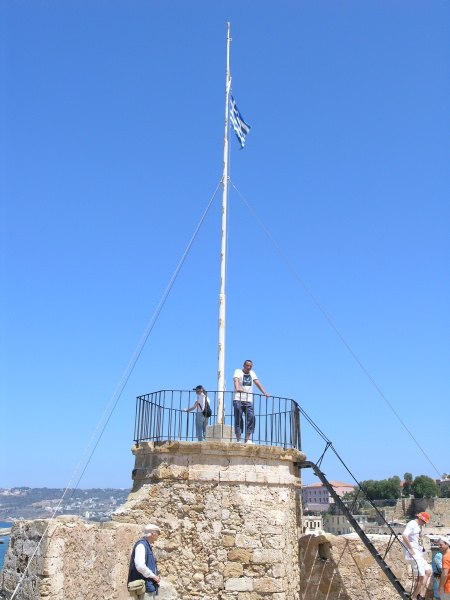 Chania - Hafenkastell Fort Firkas Volker.JPG - OLYMPUS DIGITAL CAMERA         