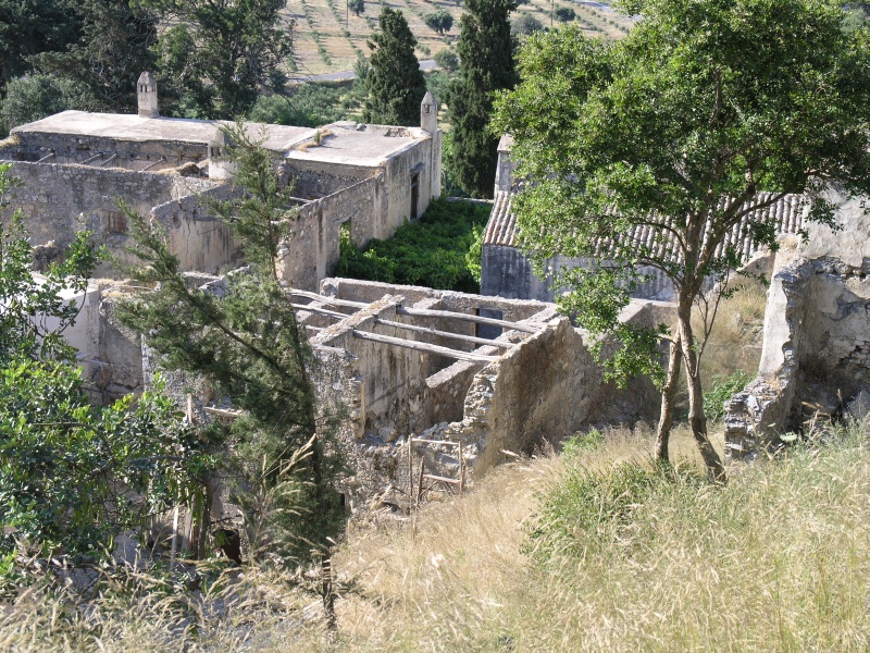 Kato Preveli (Nebenkloster) - Ruine 3.JPG - OLYMPUS DIGITAL CAMERA         