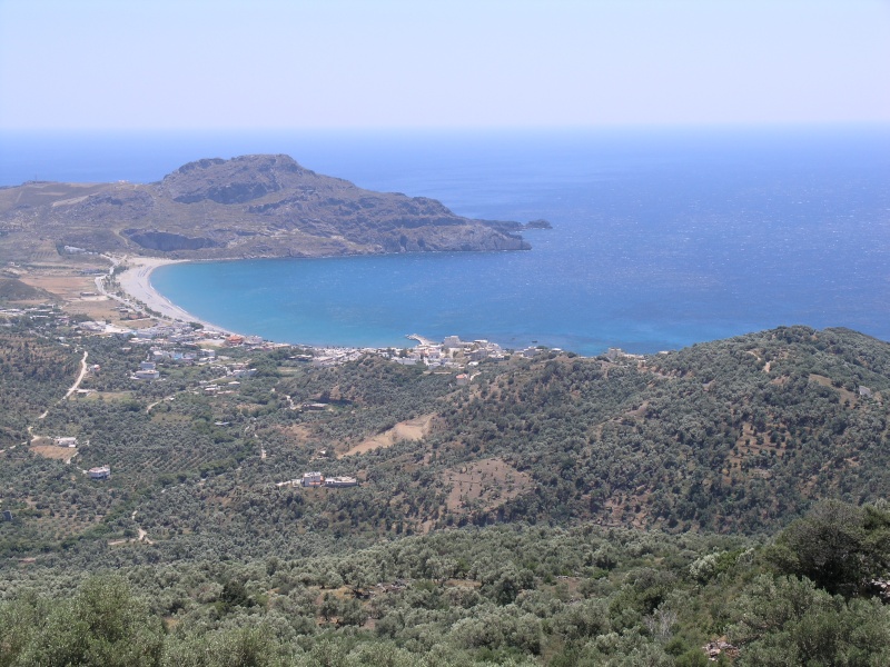 Plakias - Blick auf Plakias (fern).JPG - OLYMPUS DIGITAL CAMERA         