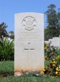 Souda - Britischer Soldatenfriedhof Grabstein