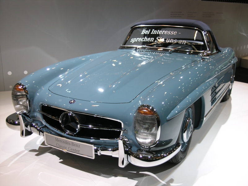 Mercedes 300 SL Roadster (vorne).JPG - OLYMPUS DIGITAL CAMERA         