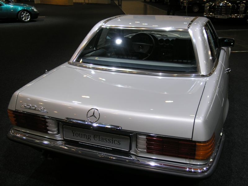 Mercedes 500 SL (3.300 km) (hinten).JPG - OLYMPUS DIGITAL CAMERA         